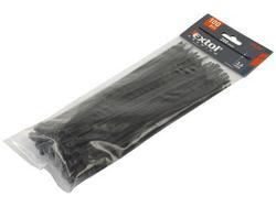 EXTOL  pásky stahovací černé 540x7,6mm 50ks 8856172